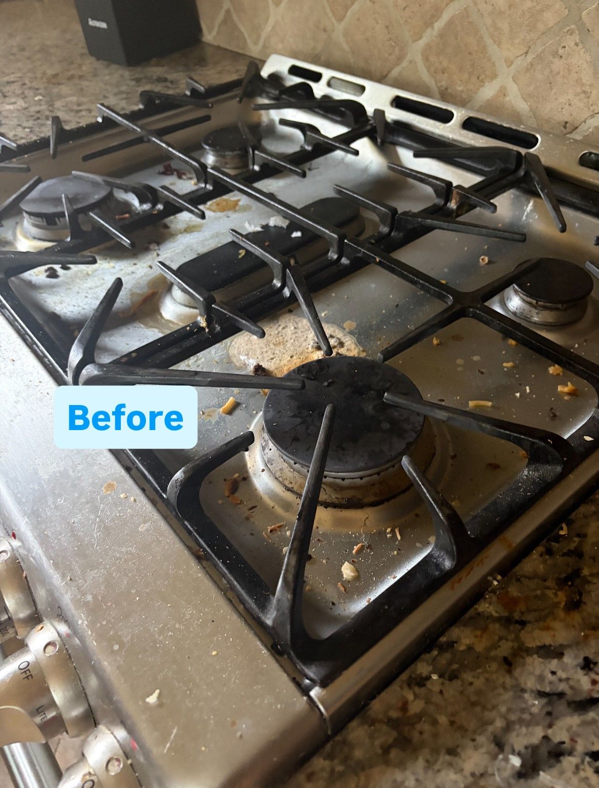 Before and after example - before